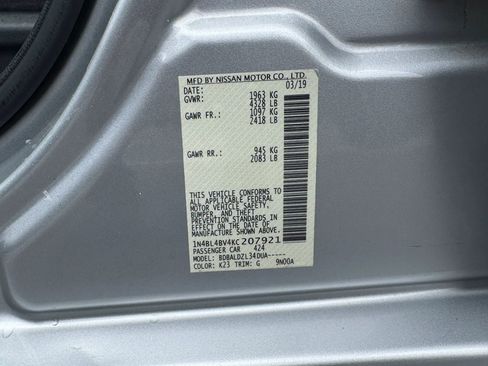 Used 2019 Nissan Altima 2.5 S FWD image 14