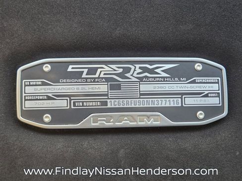 Used 2022 RAM 1500 TRX w/ TRX Level 1 Equipment Group image 26