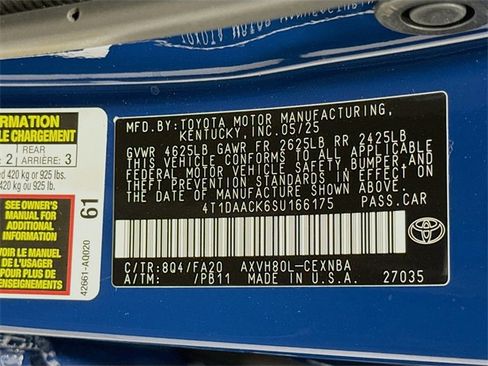 New 2025 Toyota Camry LE w/ Convenience Package image 25