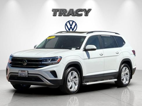 Used 2021 Volkswagen Atlas SE w/ Panoramic Sunroof Package FWD image 8