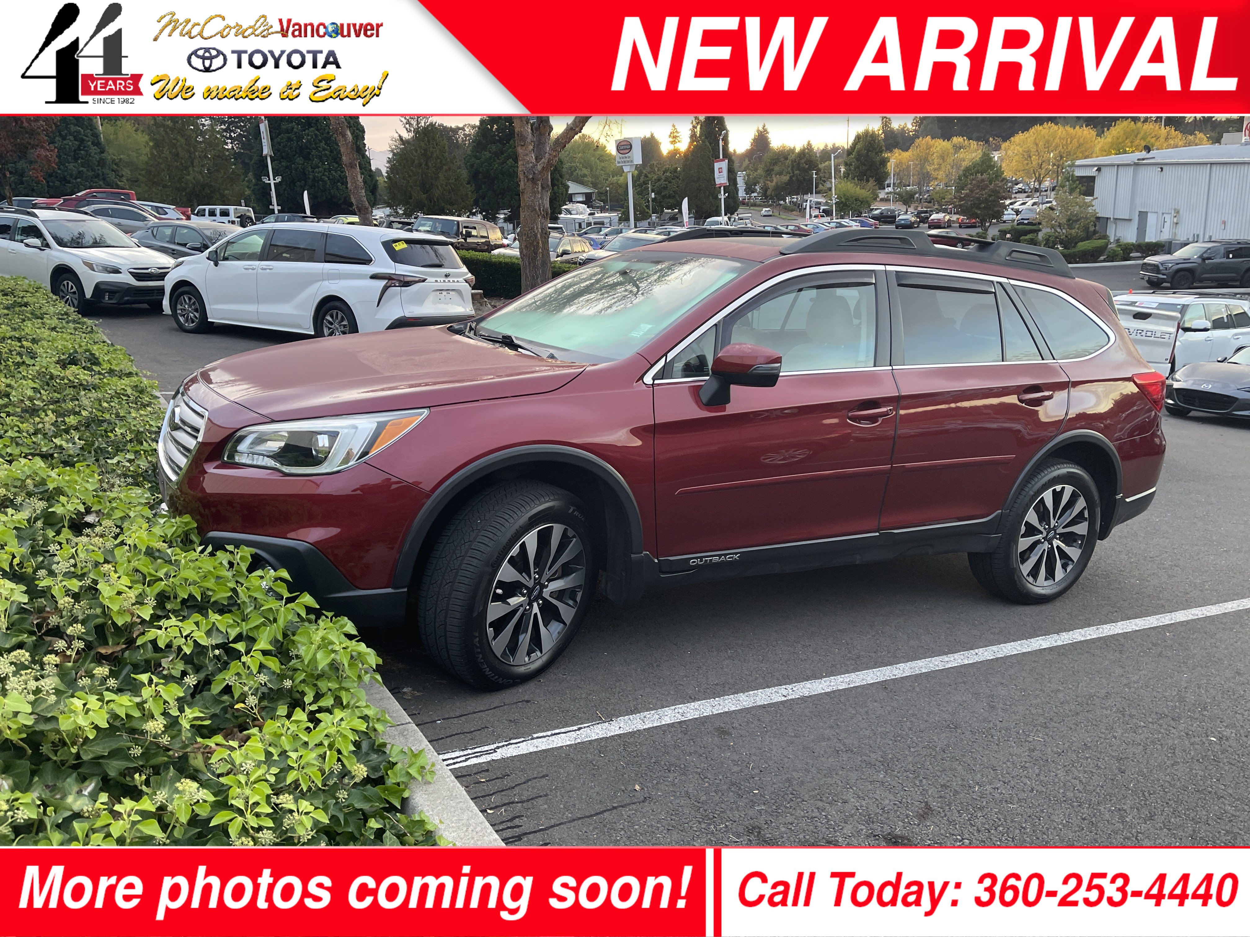 Used 2015 Subaru Outback 3.6R Limited AWD/4WD image 1