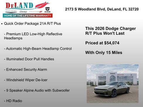 New 2026 Dodge Charger R/T AWD/4WD image 25