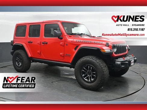Used 2025 Jeep Wrangler Unlimited Rubicon AWD/4WD image 1