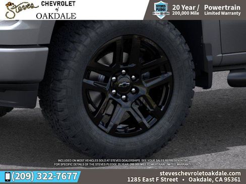 New 2026 Chevrolet Silverado 1500 Custom w/ Turbomax Blackout Package RWD image 9