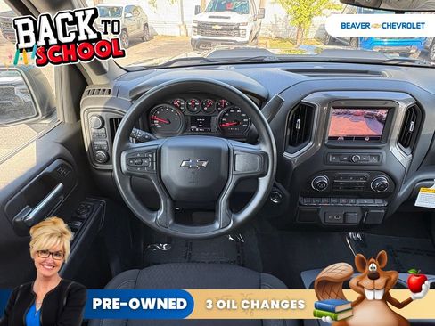 Used 2025 Chevrolet Silverado 1500 Custom Trail Boss w/ Dark Appearance Package AWD/4WD image 16