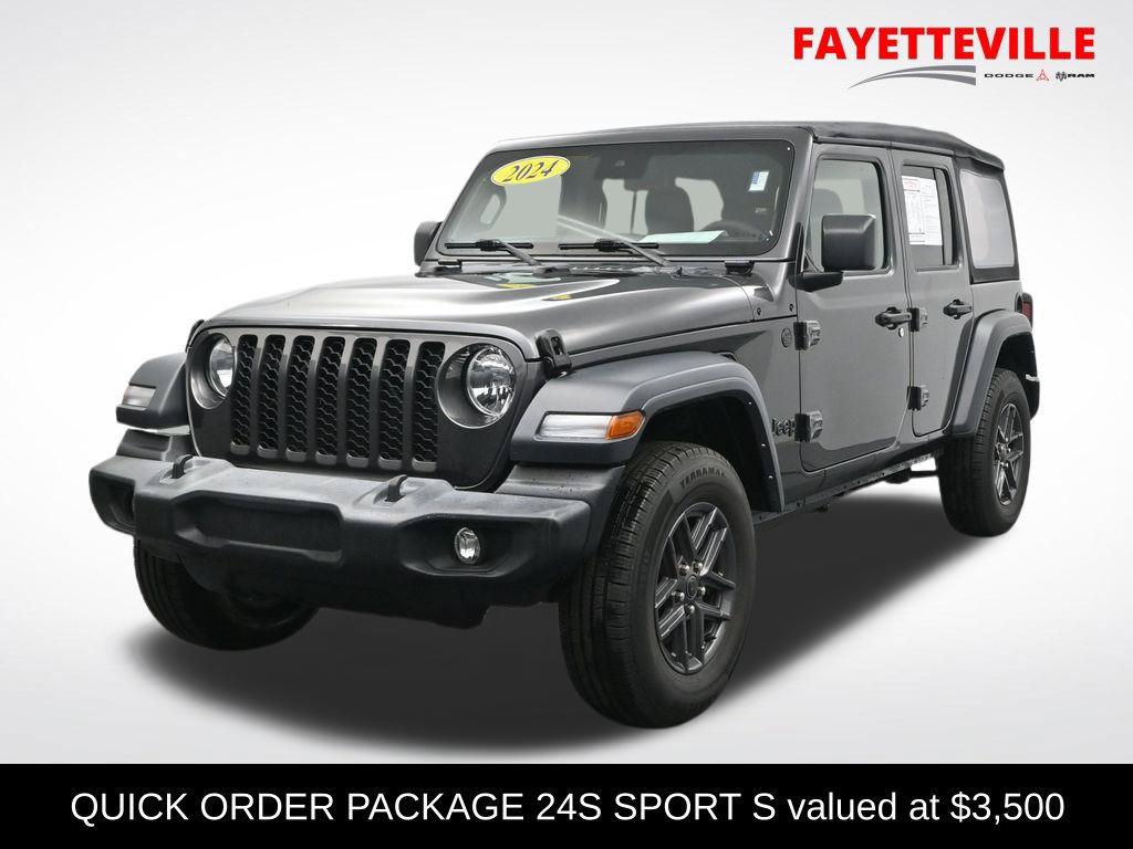 Used 2024 Jeep Wrangler Unlimited Sport AWD/4WD 360° Tour