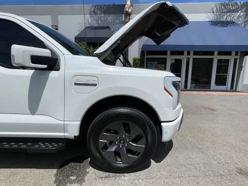 Used 2022 Ford F150 Lightning Lariat w/ Max Trailer Tow Package AWD/4WD image 38