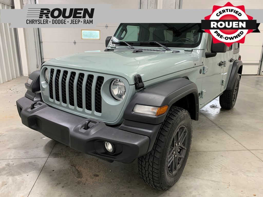 Used 2024 Jeep Wrangler Unlimited Sport AWD/4WD 360° Tour