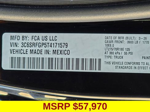 New 2026 RAM 1500 Tradesman AWD/4WD image 43