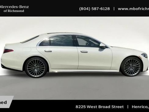 Used 2021 Mercedes-Benz S 580 4MATIC Sedan image 3