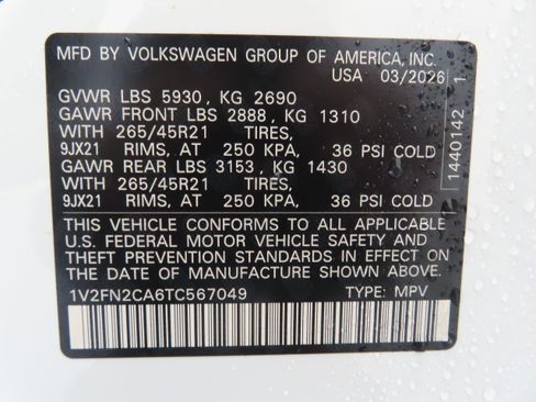 New 2026 Volkswagen Atlas SEL Premium R-Line AWD/4WD image 29