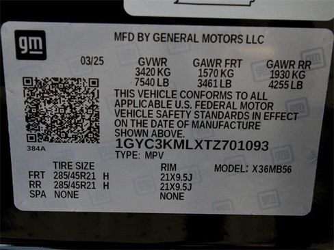 New 2026 Cadillac Vistiq Luxury w/ LPO, Floor Liner Package image 20