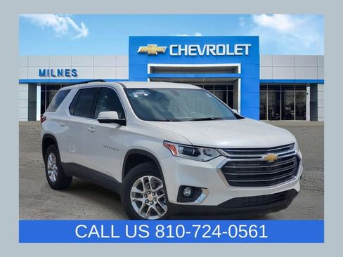 Certified 2021 Chevrolet Traverse LT w/ LPO, Floor Liner Package AWD/4WD image 1