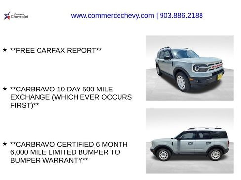 Used 2024 Ford Bronco Sport Heritage w/ Heritage Convenience Package AWD/4WD image 5