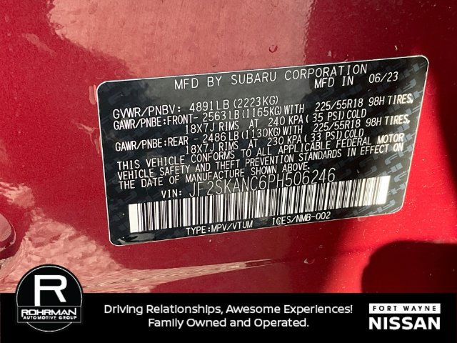 Used 2023 Subaru Forester Limited AWD/4WD image 39
