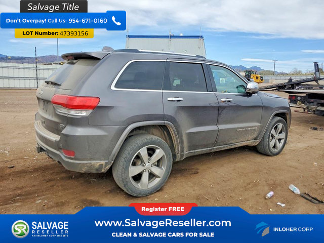 Used 2016 Jeep Grand Cherokee Overland AWD/4WD image 4
