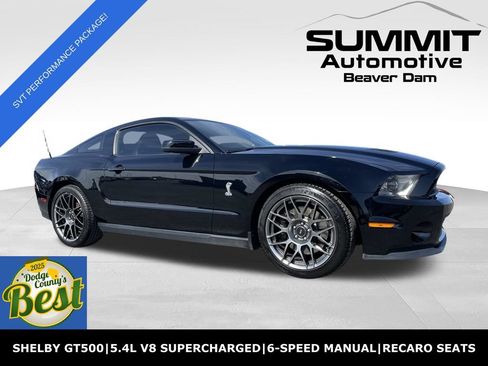Used 2012 Ford Mustang Shelby GT500 w/ SVT Performance Pkg RWD image 1