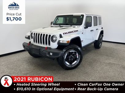 Used 2021 Jeep Wrangler Unlimited Rubicon w/ Uconnect 4C Nav & Sound Group