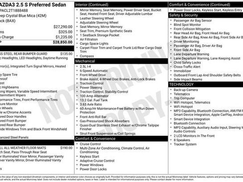 New 2026 MAZDA MAZDA3 2.5 S Sedan w/ Preferred Pkg FWD image 4