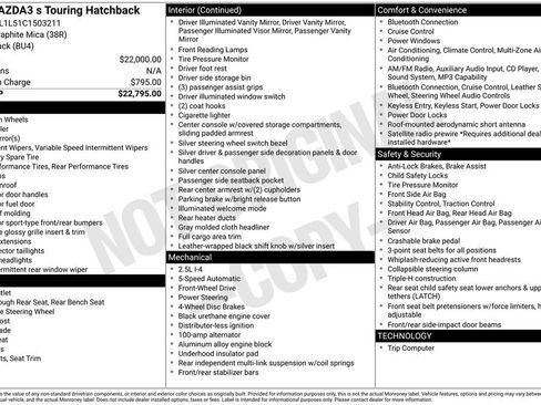 Used 2012 MAZDA MAZDA3 s Touring image 5