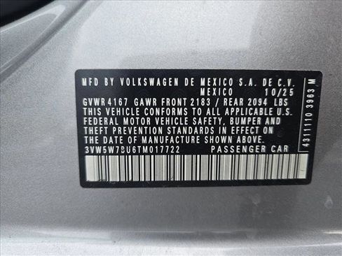 New 2026 Volkswagen Jetta S image 20