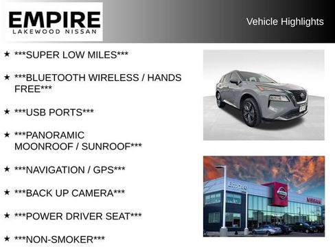 Used 2023 Nissan Rogue SL w/ SL Premium Package FWD image 2
