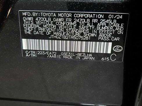 Used 2024 Lexus IS 350 F Sport w/ Navigation Package RWD image 28