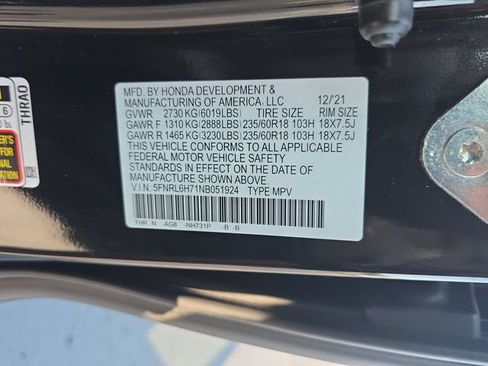 Used 2022 Honda Odyssey EX-L image 39