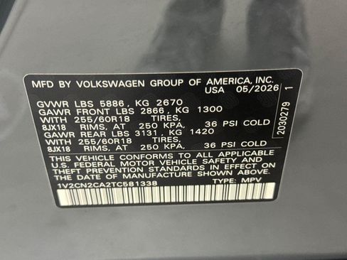New 2026 Volkswagen Atlas Peak Edition AWD/4WD image 28