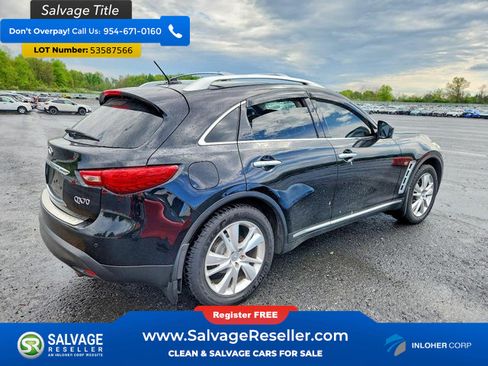 Used 2015 INFINITI QX70 AWD w/ Premium Package image 4