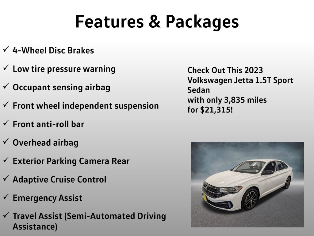 Used 2023 Volkswagen Jetta Sport FWD image 13