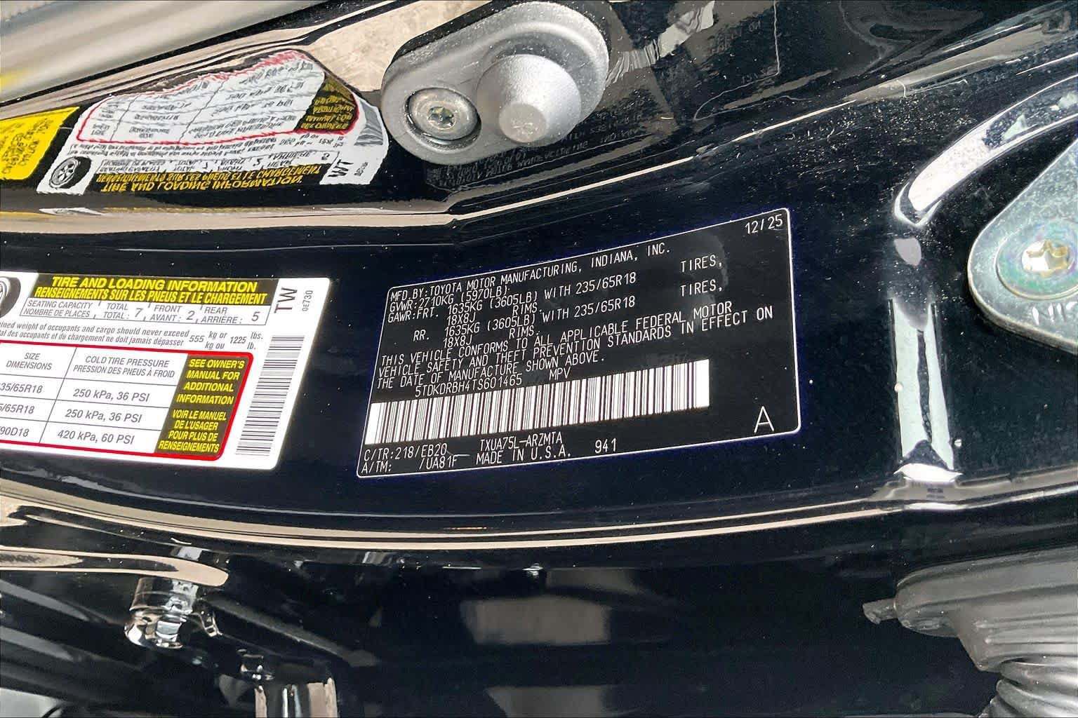 Used 2026 Toyota Highlander XLE AWD/4WD image 33