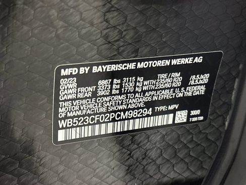 Used 2023 BMW iX xDrive50 w/ Convenience Package AWD/4WD image 39