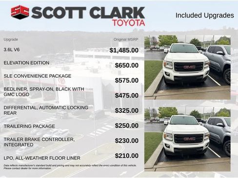 Used 2020 GMC Canyon SLE w/ Elevation Edition RWD image 11