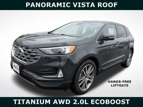 Used 2023 Ford Edge Titanium w/ Class II Trailer Tow Package AWD/4WD image 1