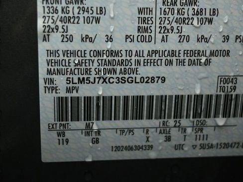 Used 2025 Lincoln Aviator Reserve w/ Equipment Group 201A image 35