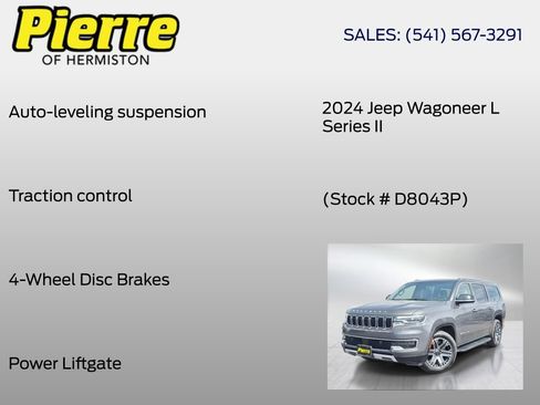 Used 2024 Jeep Wagoneer L Series II AWD/4WD image 12
