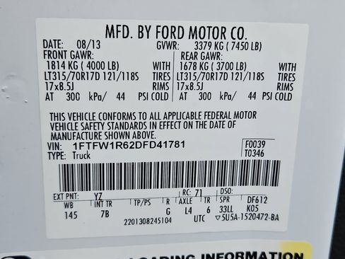 Used 2013 Ford F150 Raptor w/ Luxury Equipment Group image 36