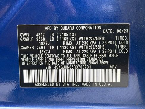 Certified 2024 Subaru Crosstrek 2.5i Limited AWD/4WD image 49