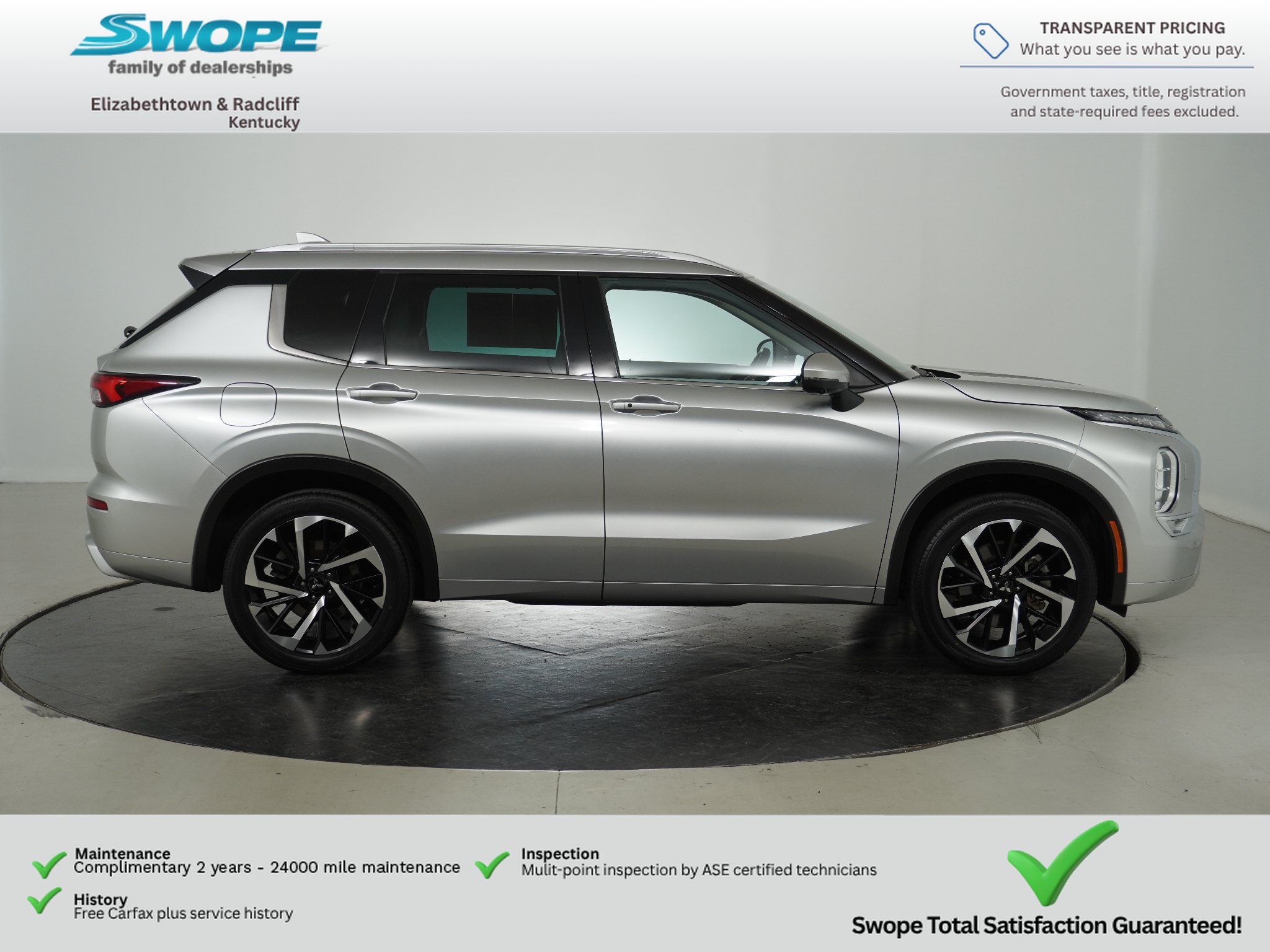 Used 2023 Mitsubishi Outlander SEL AWD/4WD image 2