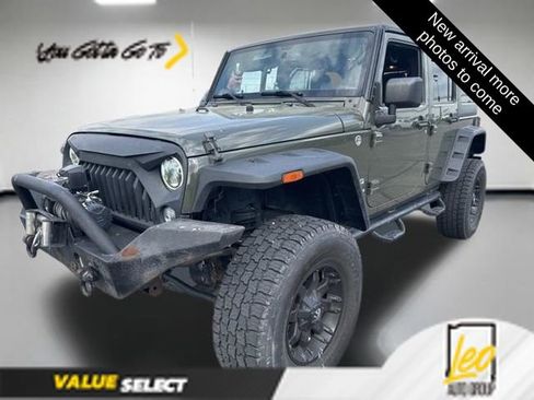 Used 2015 Jeep Wrangler Unlimited Sport w/ Quick Order Package 24S AWD/4WD image 1