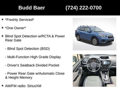 Used 2021 Subaru Forester Premium w/ Popular Package #1 image 7