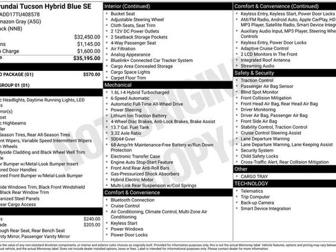 New 2026 Hyundai Tucson Blue SE w/ Tow & Go Package image 3
