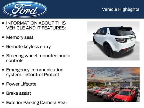 Used 2018 Land Rover Discovery Sport HSE AWD/4WD image 4