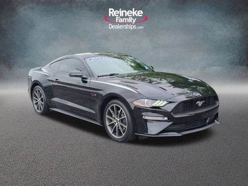 Used 2019 Ford Mustang Premium w/ Wheel & Stripe Package RWD image 3