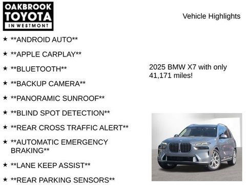 Used 2025 BMW X7 xDrive40i AWD/4WD image 5