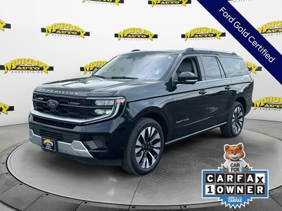 Certified 2025 Ford Expedition Max Platinum w/ Driver's Package