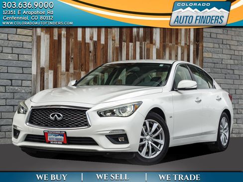 Used 2018 INFINITI Q50 Pure AWD/4WD image 1