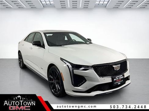 Used 2022 Cadillac CT4 V w/ Technology Package AWD/4WD image 1