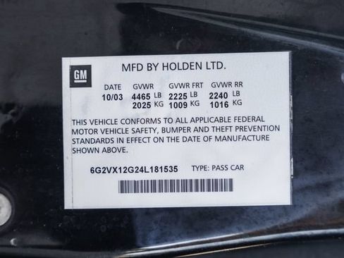 Used 2004 Pontiac GTO RWD image 73